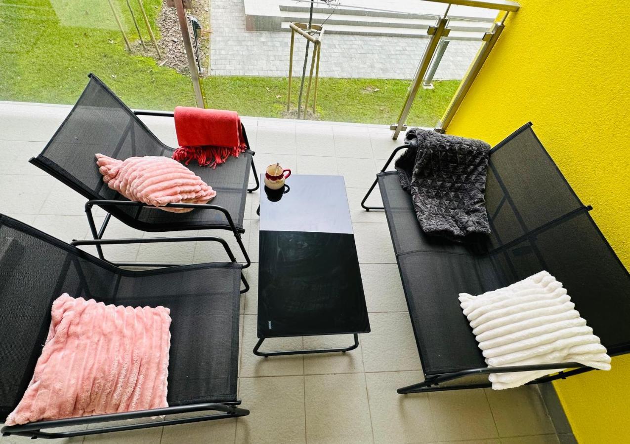 Medences Panoramas Balatom Apartman Siofok Dış mekan fotoğraf